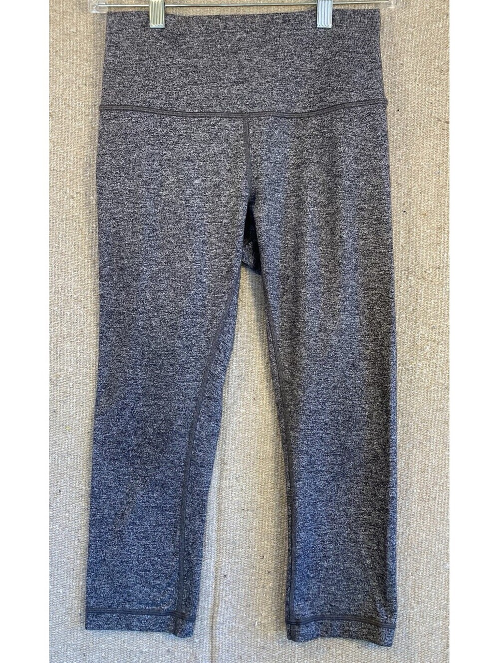 Lululemon Wunder Under Pant Hi-Rise Multicolor SZ 8 Womens Black Gray